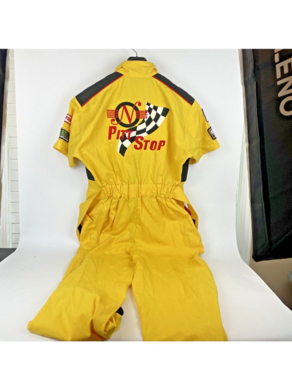 VTG Race Rock Nashville Pit Crew Jumpsuit – Medium Size Driver Suit  Bold yellow - Picture 7 of 8